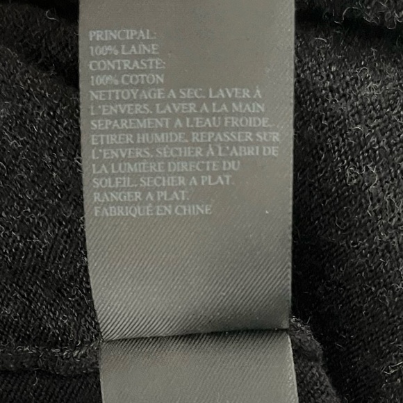 All Saints/ Drina Asymmetrical Cardigan/ Wool/ Shoulder zipper/ Size US 6 - Picture 11 of 14